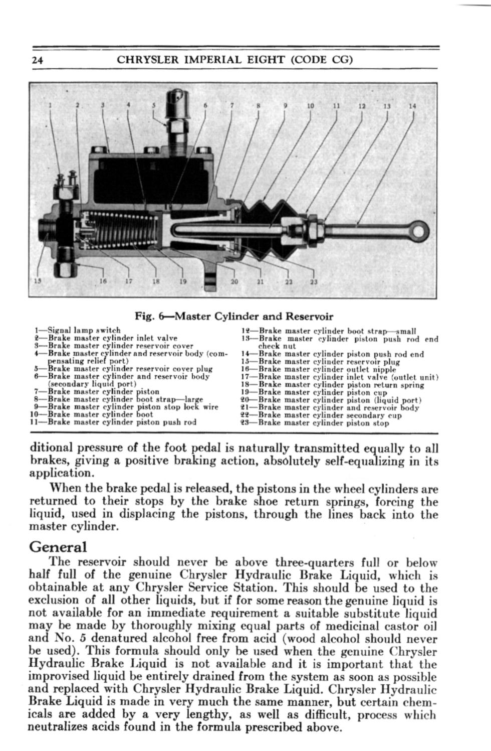 1931 Chrysler Imperial Owners Manual Page 52